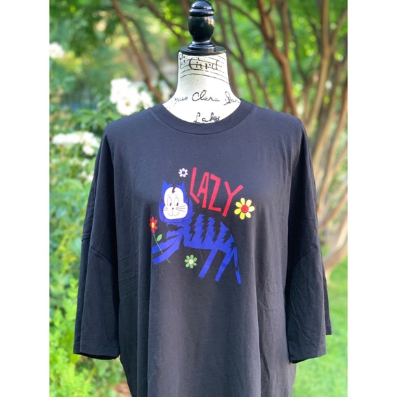 🆕LAZY OAF 👀|| Lazy Cat T-Shirt Dress - Picture 6 of 15
